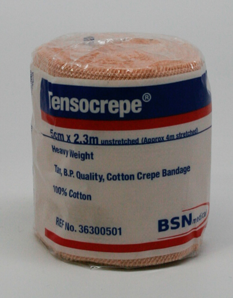 Picture of Crepe Heavy Tan Tensocrepe 5cm x 2.5m 12s