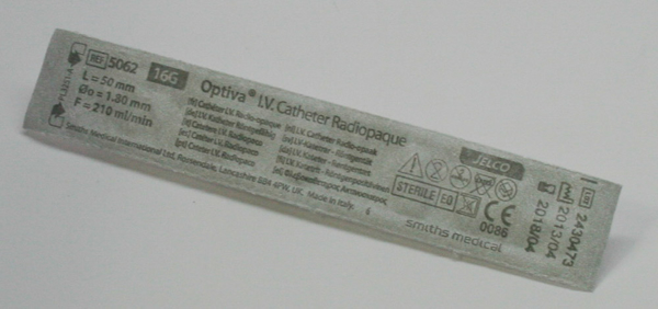 Picture of Optiva IV Catheter 16G x 50mm 5062 Each