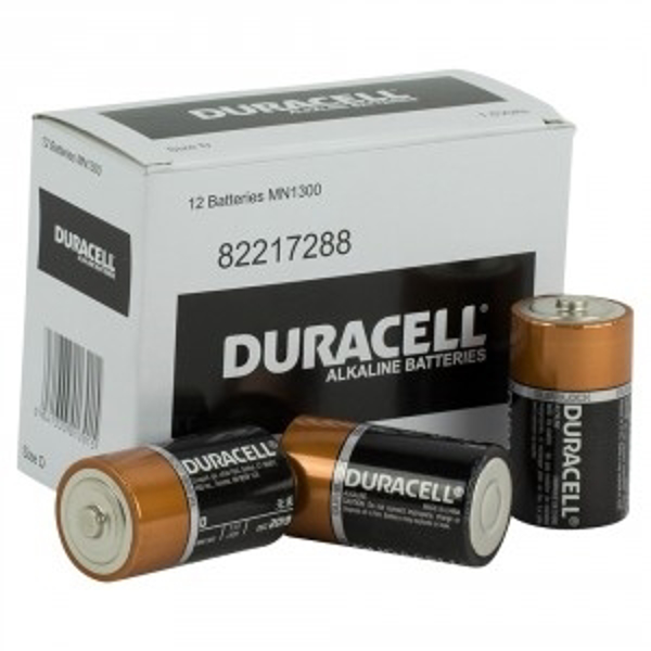Picture of Battery Duracell Coppertop D 1.5V Alkaline 12s