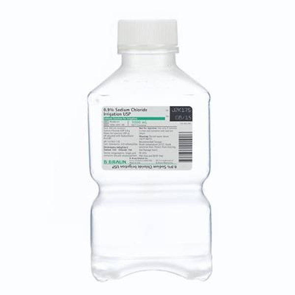 Picture of Saline For Irrigation Braun 1000mL Bottle