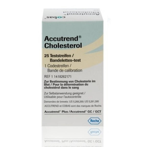 Picture of Accutrend Cholesterol Test Strips 25s
