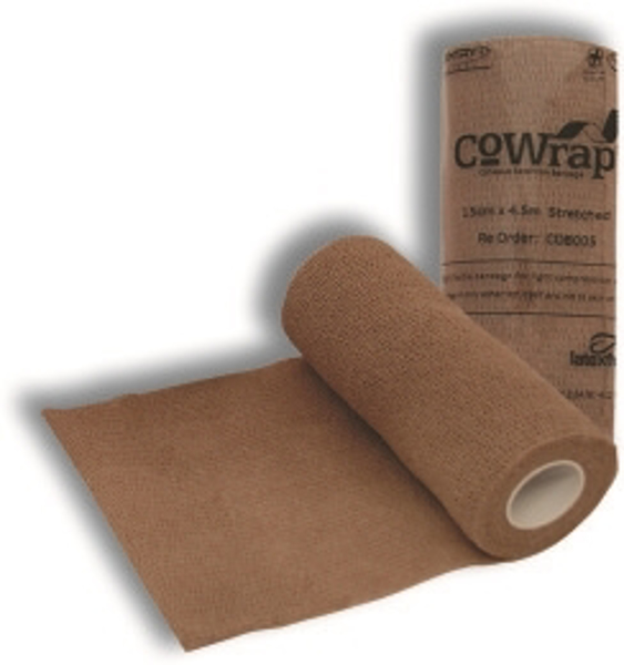 Picture of CoWrap Cohesive Bandage 7.5cm Tan