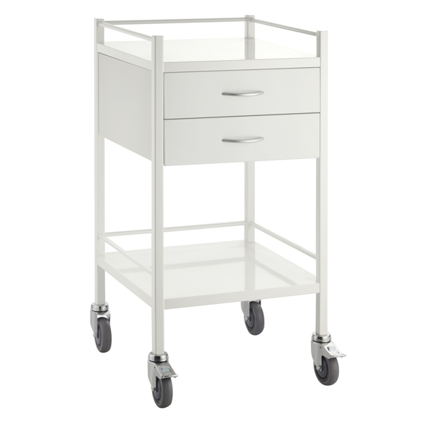 Picture of Trolley Epoxy 2-Drawer 50x50cm Pacific Medical