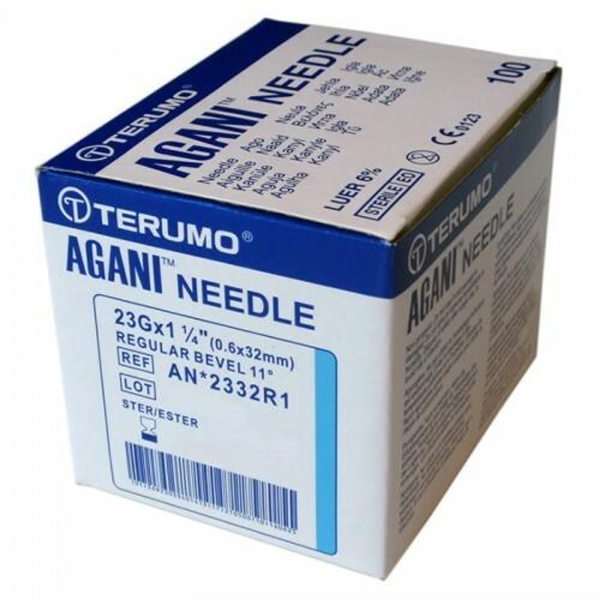 Picture of Needles 23G x 1 1/4" Terumo Agani 100s