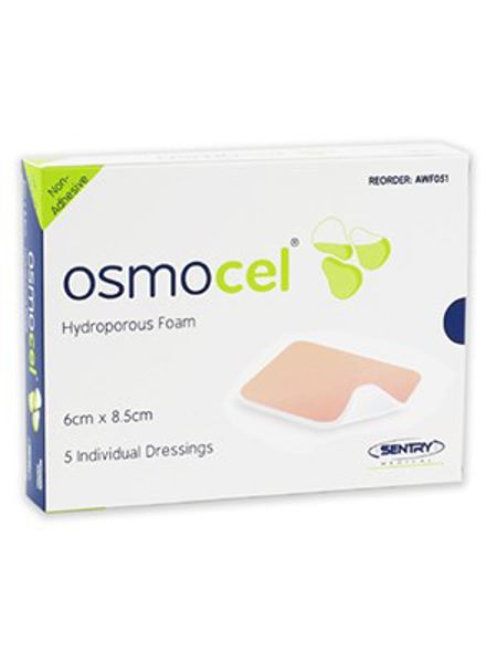 Picture of Osmocel Foam Dressing 5x5cm 10s
